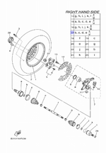 Пыльник ШРУСа Yamaha Grizzly 2016-