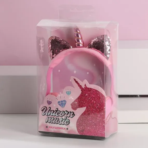Наушники "Unicorn music", модель W-01, 25 х 17,5 см