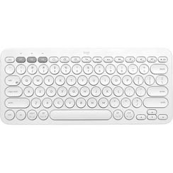 Klaviatura \ Клавиатура \ Keyboard  Logitech K380 Multi BT White