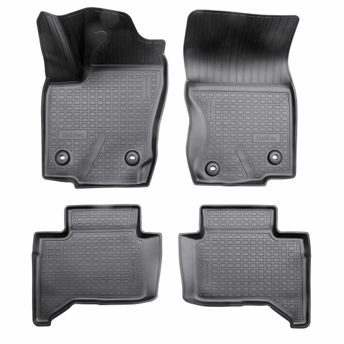 Ковры в салон Norplast для Toyota LC-250 Prado (2023-), 1,2 ряд, Черный, арт.NPA10-C88-490