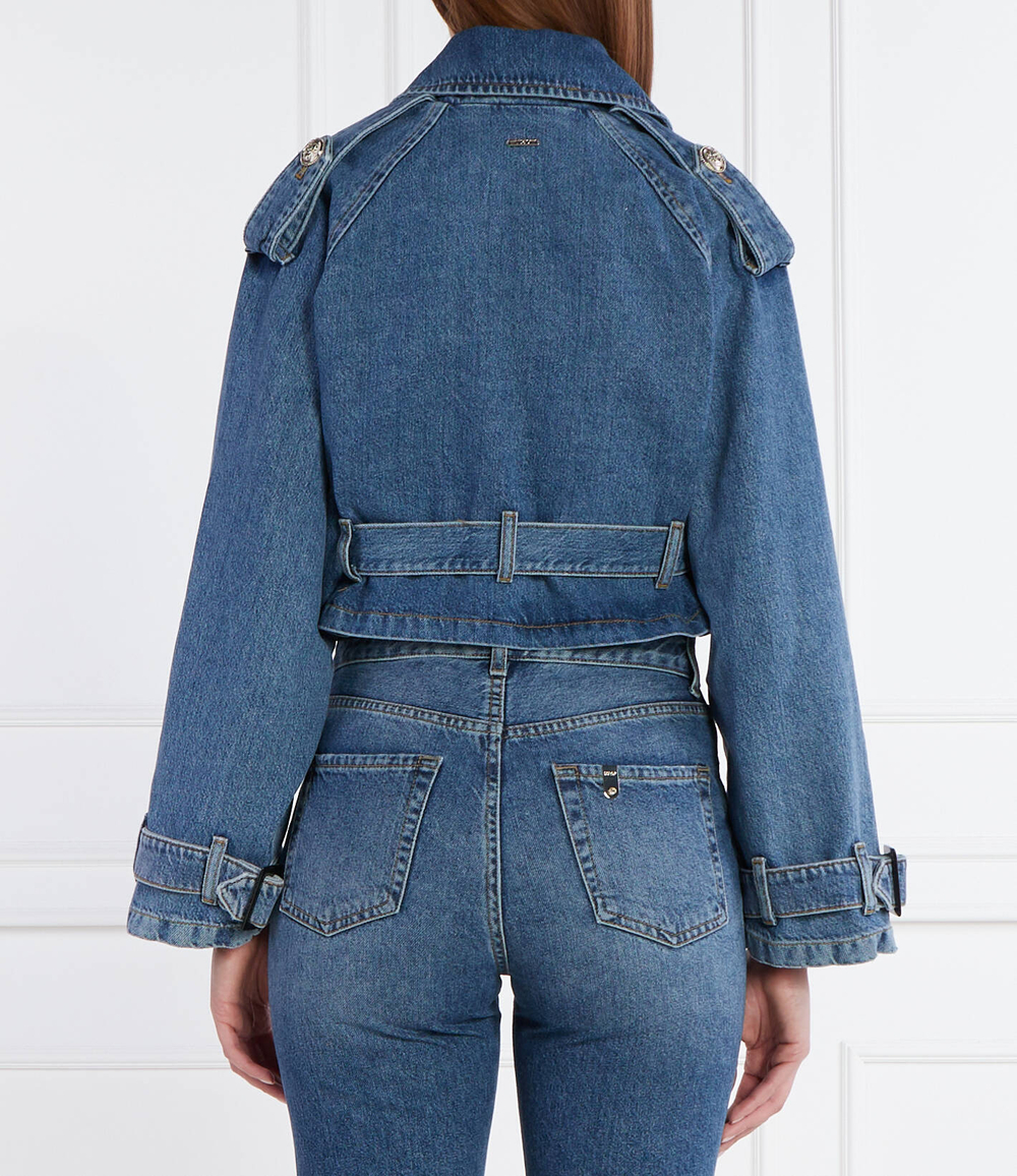 Джинсовая куртка Liu Jo - голубой(UA4233 DS059)