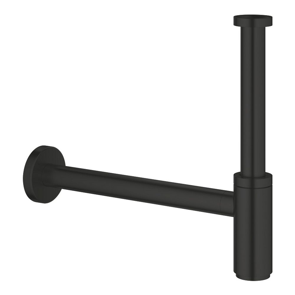Сифон GROHE 1/4″, черный матовый (295032430)
