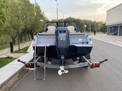 Комплект Алюминиевая лодка (катер) Mikatsu (Микатсу) 470 (Z43) Standard + мотор Mikatsu MF40FEL-T-EFI