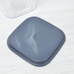 Контейнер для сыпучих продуктов 2л "Смарт" чернильно-серый