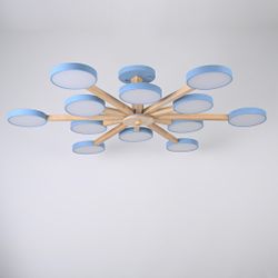 Потолочная Люстра Turna L12 Blue By Imperiumloft