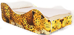 Кровать зверята Бельмарко Леопард Пятныш