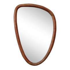 Зеркало настенное torhill, 55х78 см, коричневое