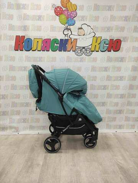 Коляска прогулочная Baballo Future 2024 бирюзовая (черная рама)