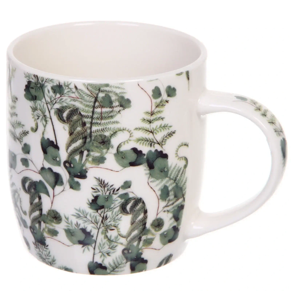 Кружка керамическая 350мл «Утренняя свежесть», микс 4рисунка