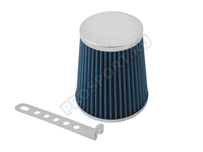 Фильтр воздушный нулевого сопротивления Компакт (закрытый), синий/хром  D70мм
