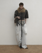 Ремень из искуcственного меха