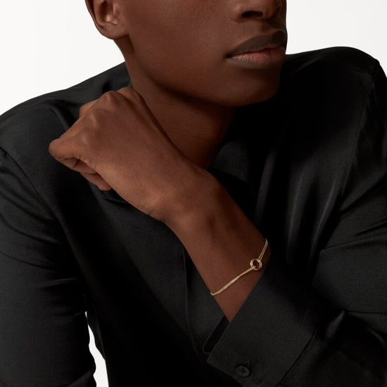 Cartier Trinity bracelet, on chain