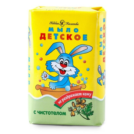 Невская косметика Мыло Детское Чистотел 90 гр.