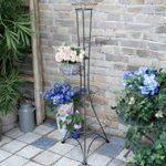 Подставка для цветов напольная "Классическая" на 5 горшков, металл М0000047