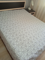 Покрывало жаккардовое двухстороннее Нежность 108-17 серый,белый 1,5 (150х200)