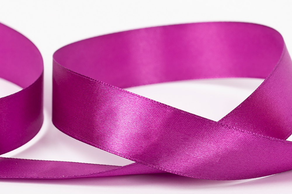 Лента атласная 25 мм "Gamma" №027 св.лиловый