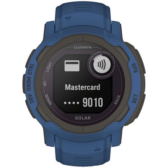 Часы Garmin Instinct 2 Solar Tidal Blue
