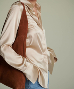 Блуза на пуговицах