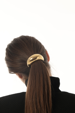 Резинка со вставкой большая, золото