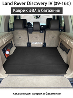 коврик эво в багажник авто для land rover discovery iv 09-16  от supervip