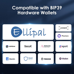 ELLIPAL Crypto Seed Phrase Backup Нержавеющая сталь 316 для хранения сид-фразы на 24 слова