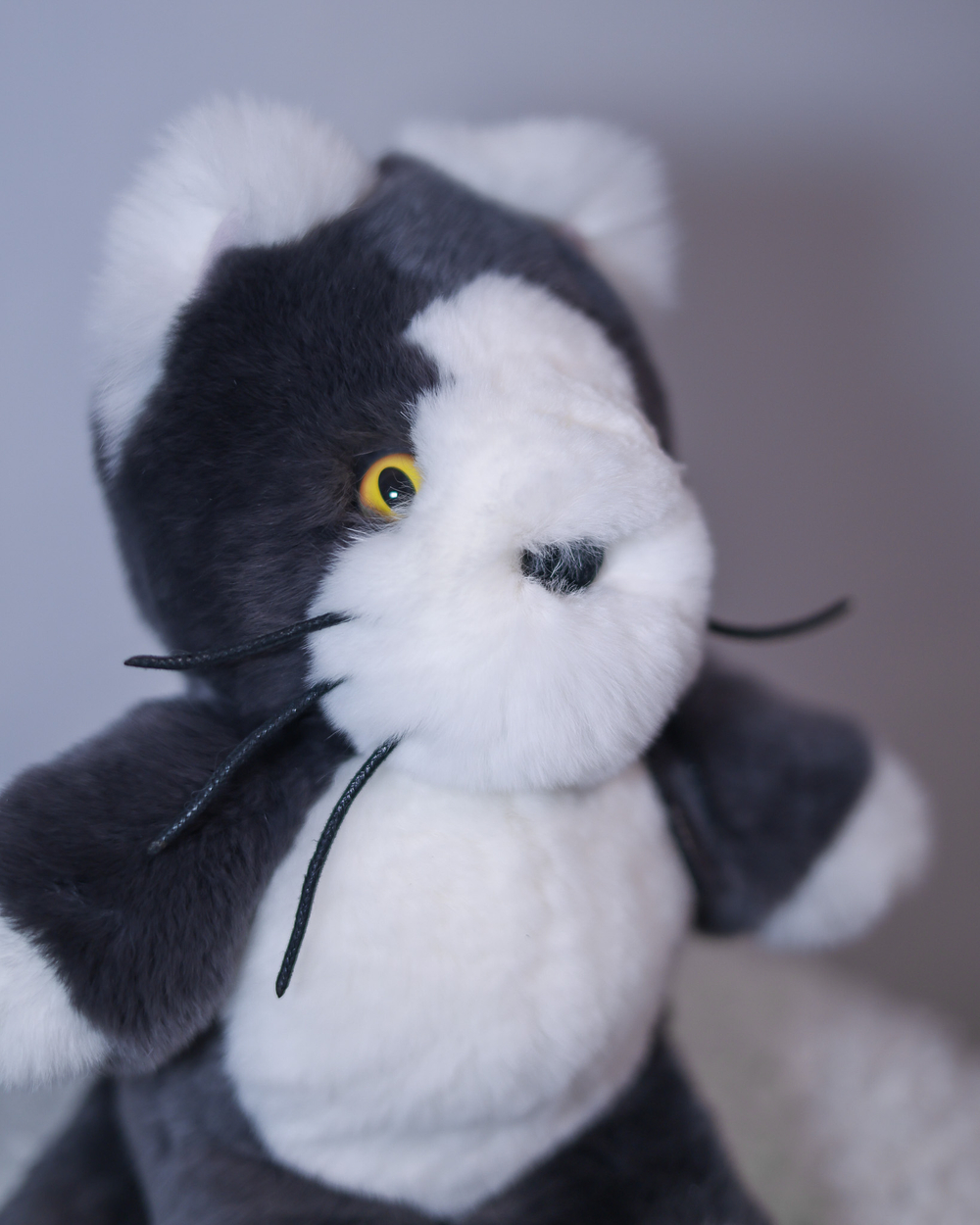 Кот Кузя (темный графит)