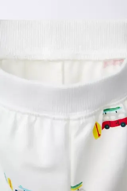 ZARA КОМПЛЕКТ ИЗ ТОЛСТОВКИ И БРЮК С ПРИНТОМ, МЯГКИЙ ЗЕЛЕНЫЙ