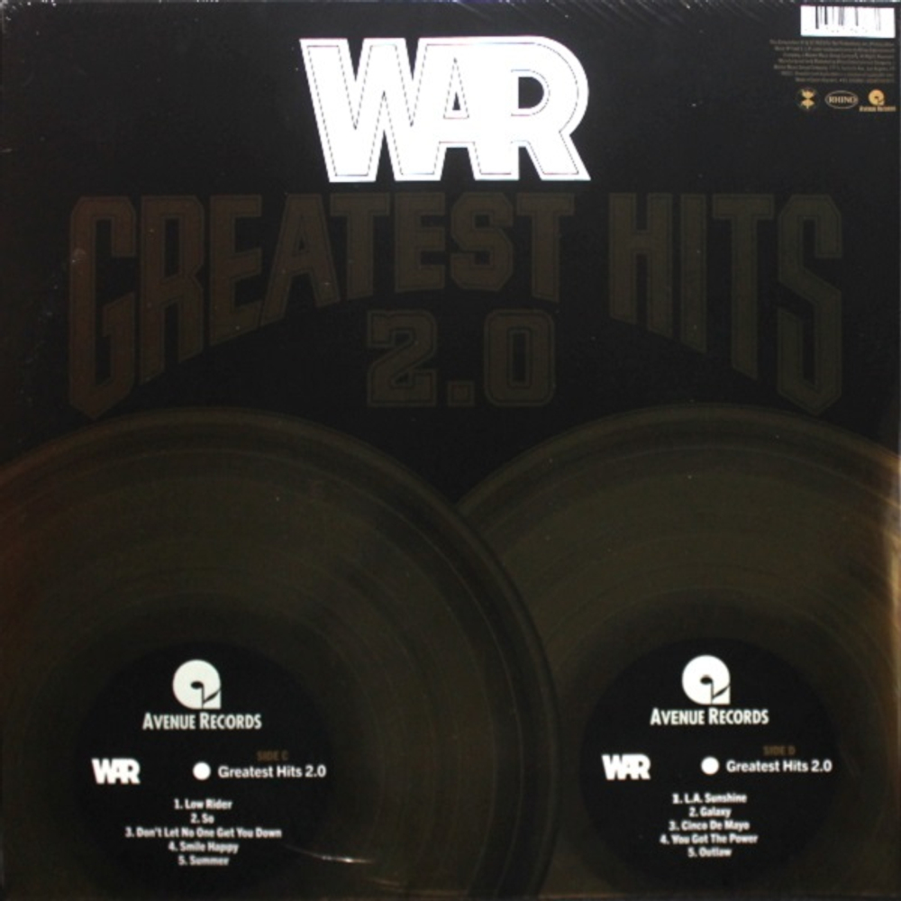 War / Greatest Hits 2.0 (2LP)