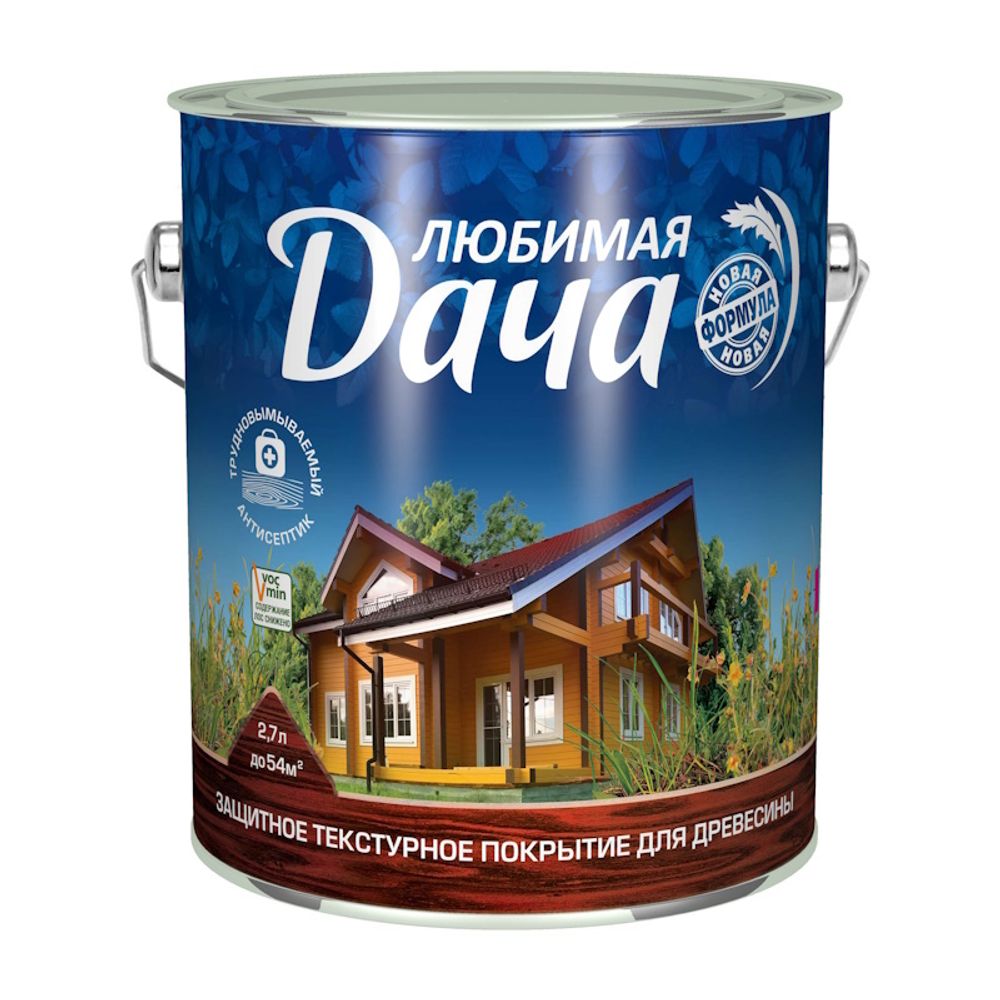Пропитка по дереву Любимая дача   груша   2,7л (Рогнеда)