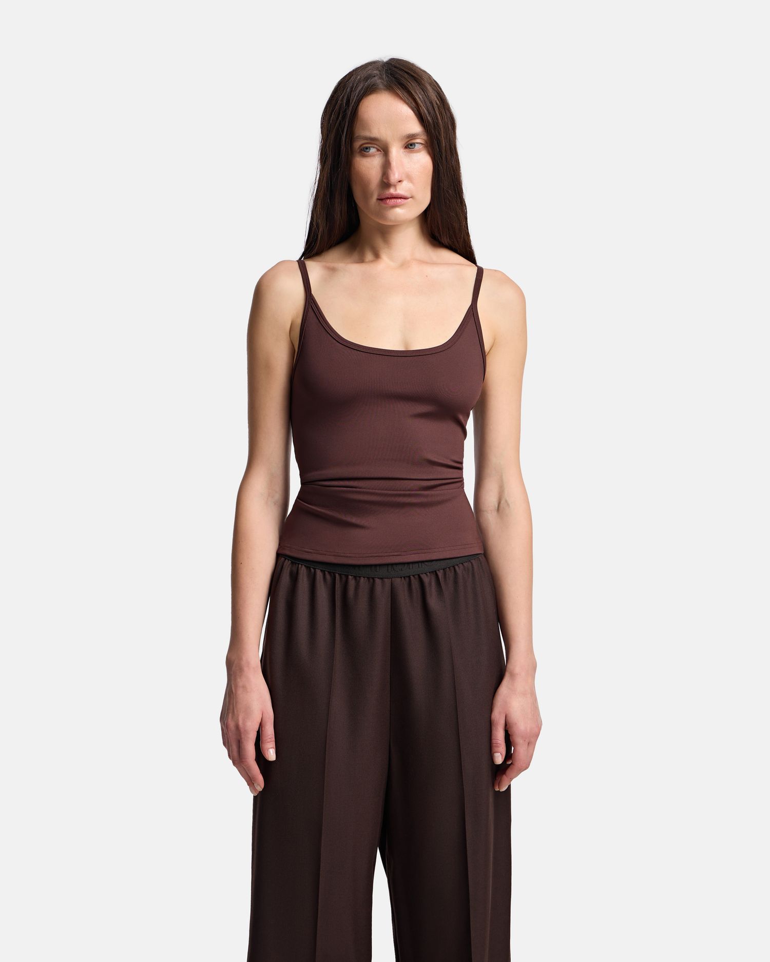 Майка на бретелях