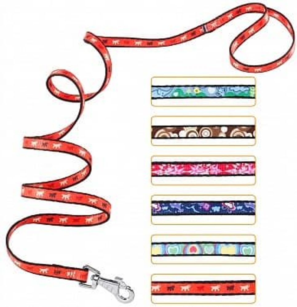 Поводок FANTASIA G10/110 нейлон с принтом