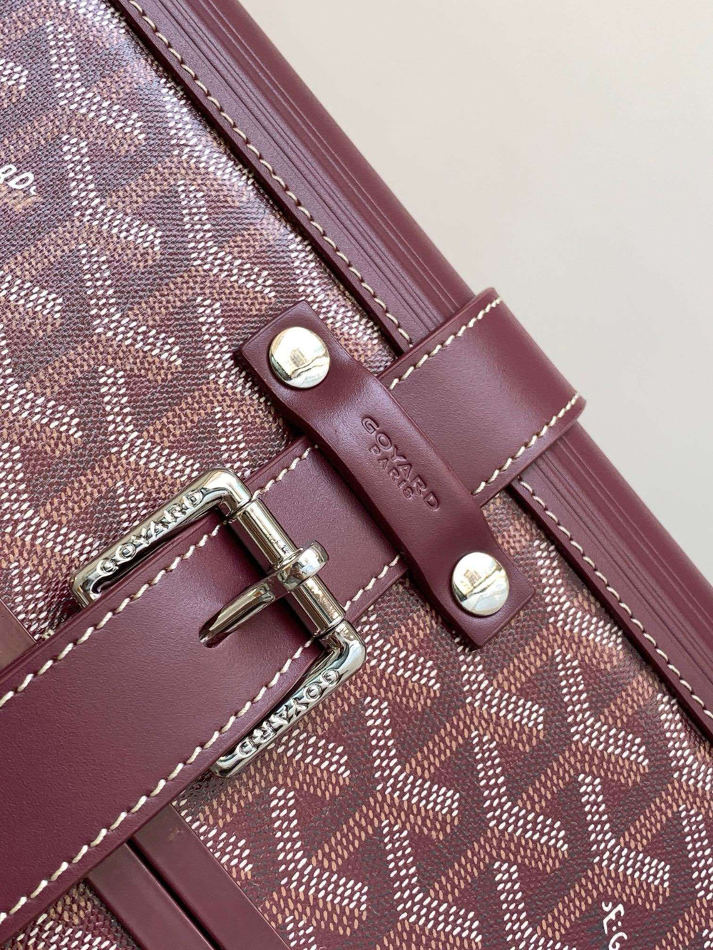 Goyard Bourget PM Trolley Case