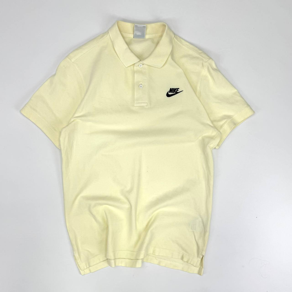 Футболка-поло Nike Swoosh logo вышивка