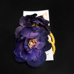 Набор резинок для волос Pankigno Design с цветками пионов (2 шт)