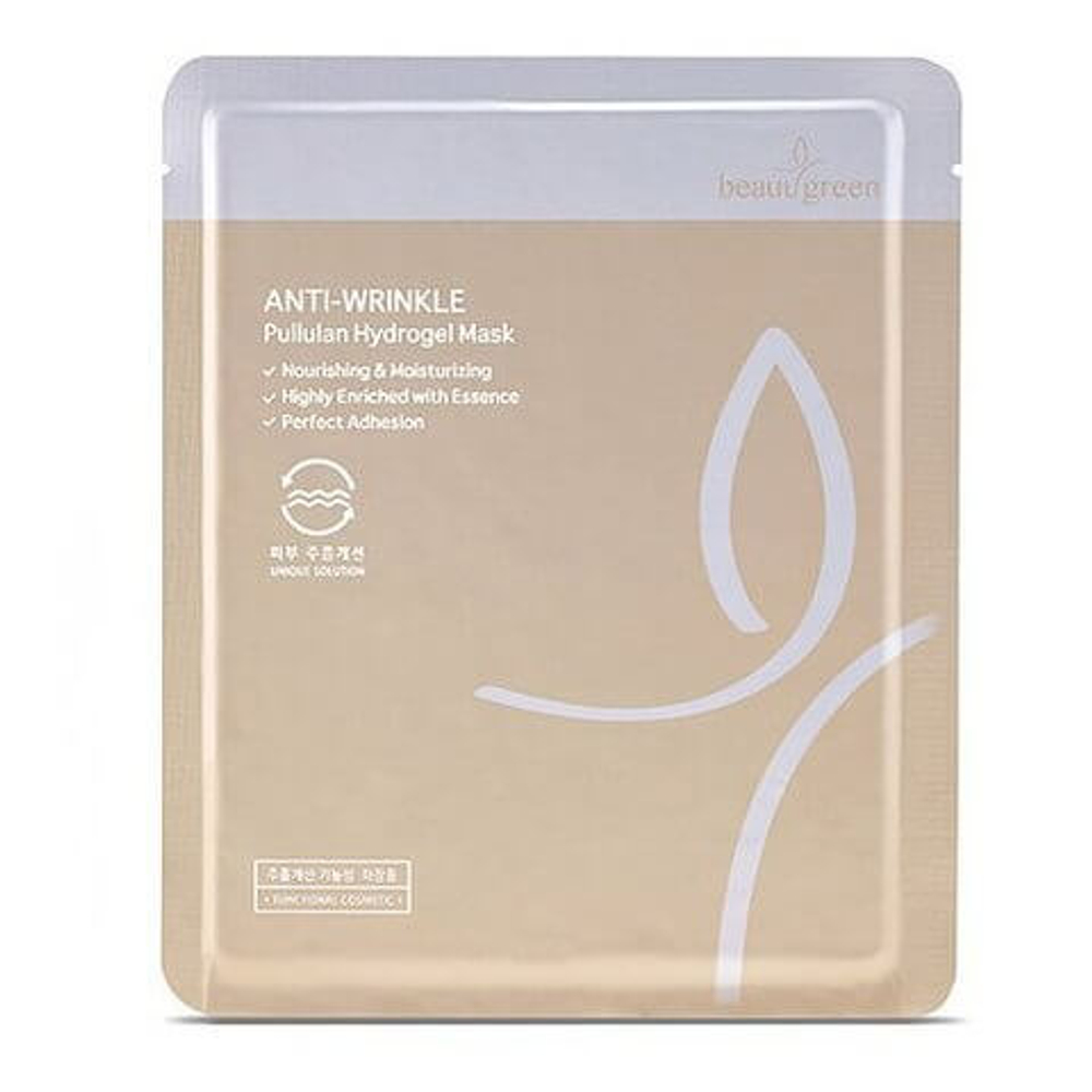Гидрогелевая маска BeauuGreen Pullulan Hydrogel Mask 30 мл