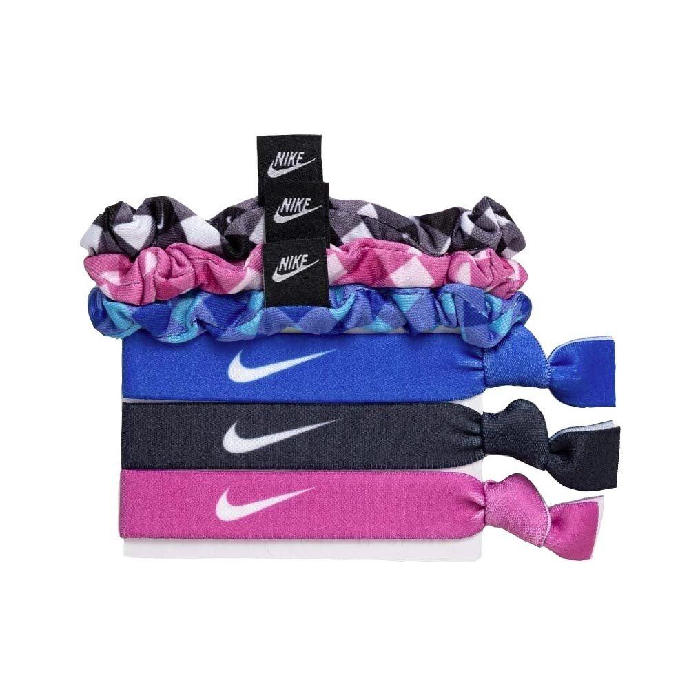 Баскетбольная повязка на голову Nike Mixed Hairband 6 PK With Pouch Multicolor