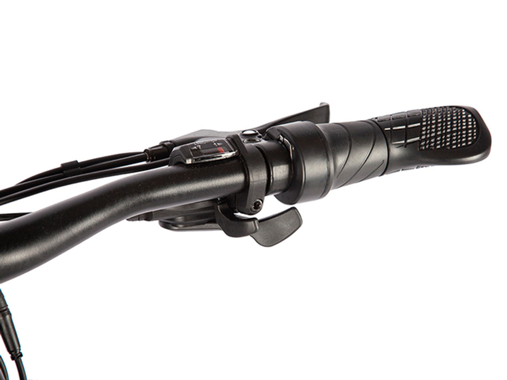 Электровелосипед Eltreco XT 600 Pro (Серо-зеленый)