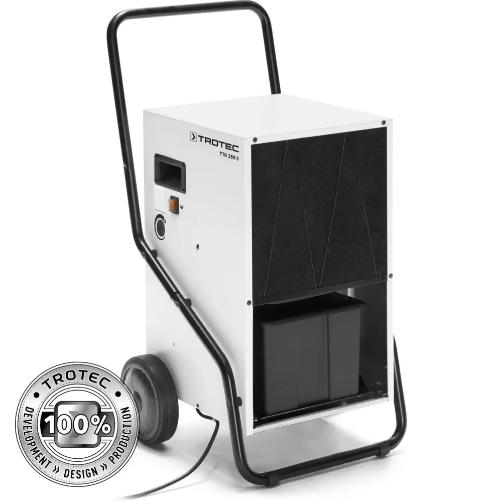 Осушитель воздуха TROTEC TTK 350 S - [до 70 л. за сутки / для S≈180 м²]