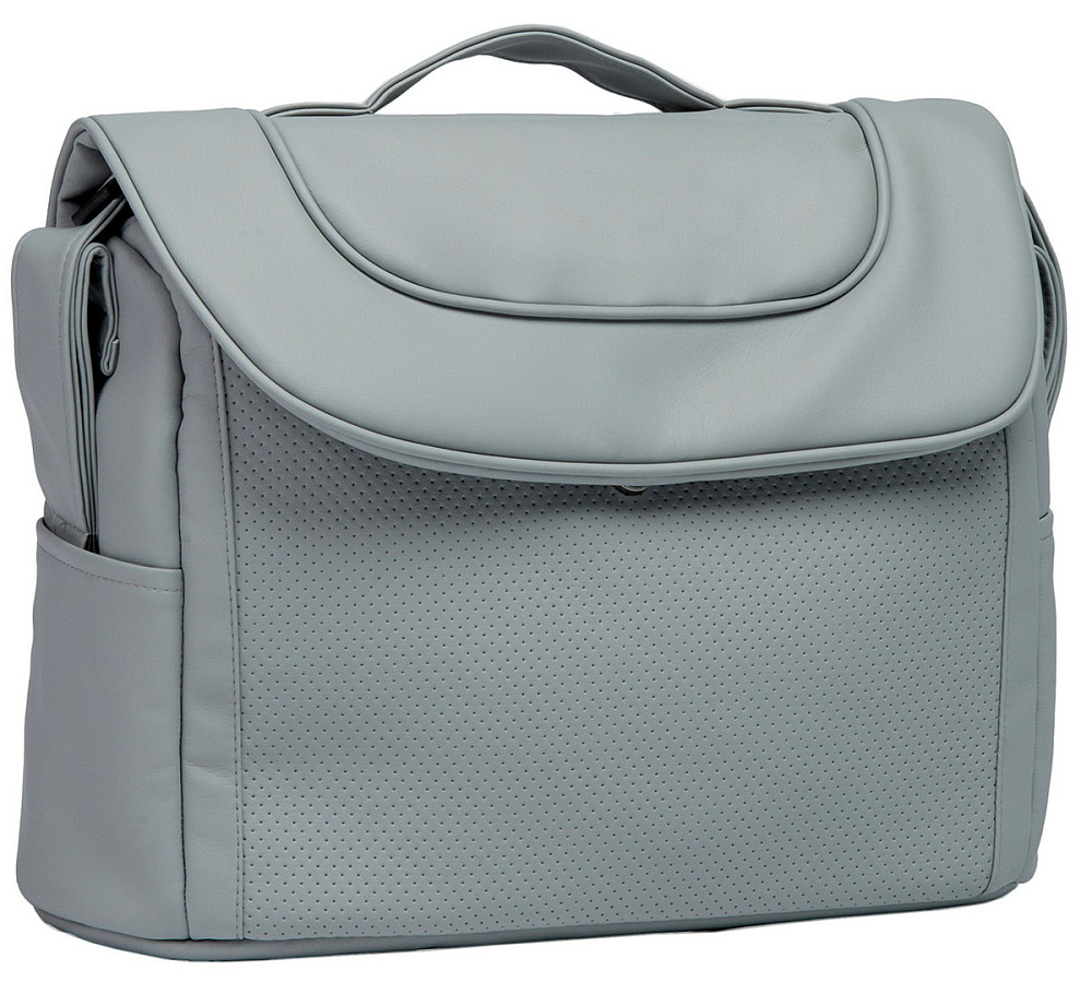 Детская коляска Indigo Special Plus 3 в 1 с автокреслом Avionaut Cosmo Grey Is04 серая кожа