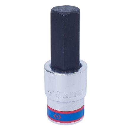 Цена на KING TONY (403519) Насадка (бита) торцевая 1/2", L = 80 мм, HEX, 19 мм