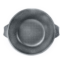 Кастрюля алюминий, антиприг, 10 л, с крыш, Мечта, Гранит, 410701