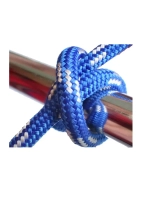 Шнур для яхт 12 мм, бело-синий,2200 кгс, 50 м, бухта