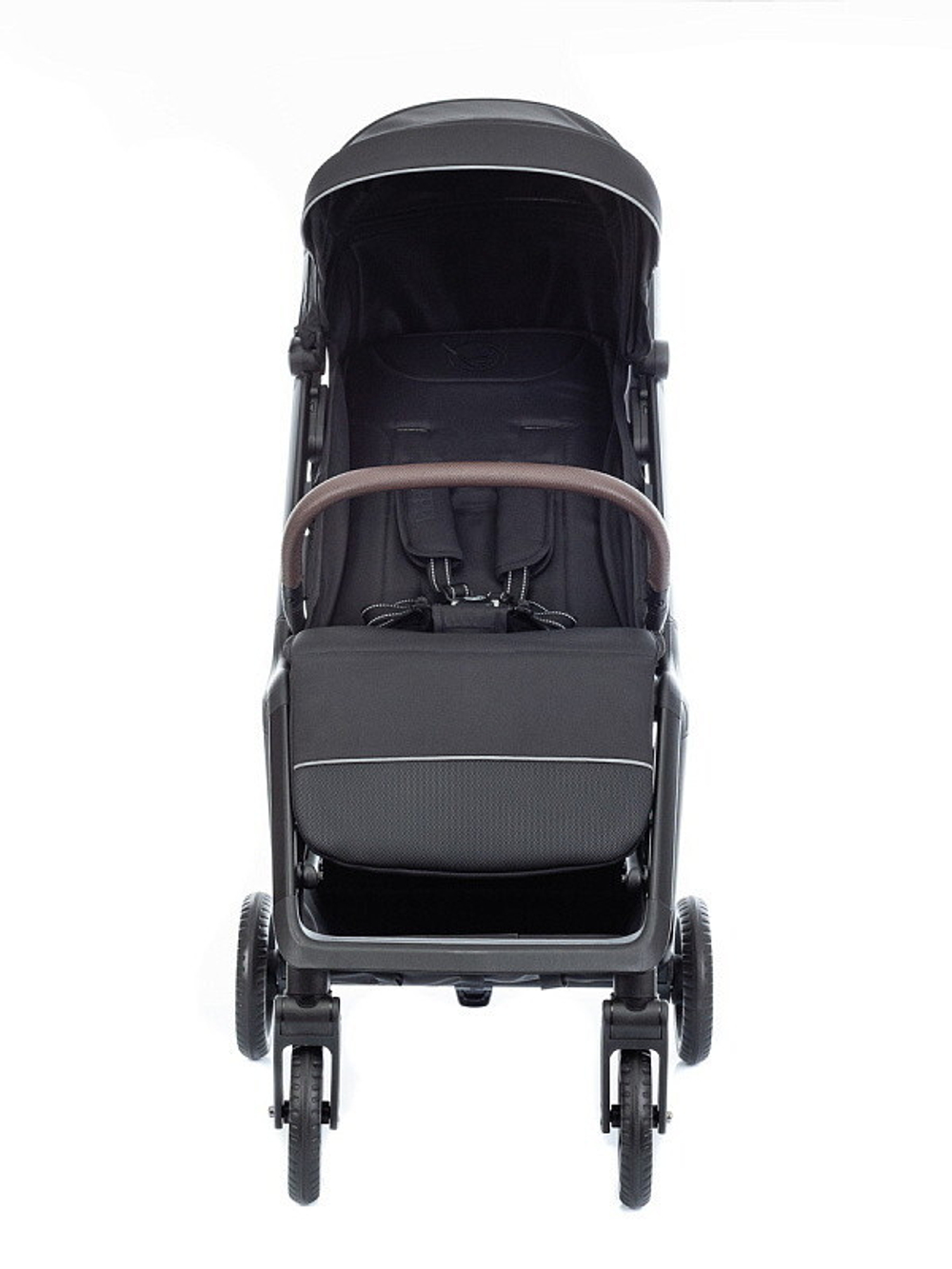 Прогулочная коляска Kidzi Breezy + накидка на ножки Black