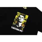 A Bathing Ape Bathing Ape Cr7 Life Collaboration Fw25 Футболка черный