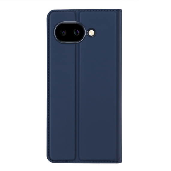 Чехол книжка синего цвета для Google Pixel 10a, серия Skin Pro Series от Dux Ducis