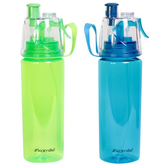 Бутылка для воды спортивная 570 мл. Kamille KM-2301 из пластика тритан