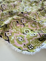 Ткань штапель для шитья 3 м плательная летняя вискозная