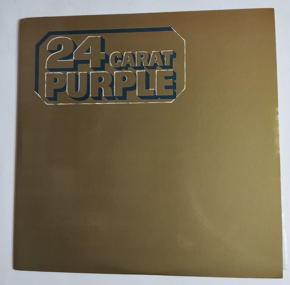Винтажная виниловая пластинка LP Deep Purple 24 Carat Purple (Japan 1975) (EX) insert