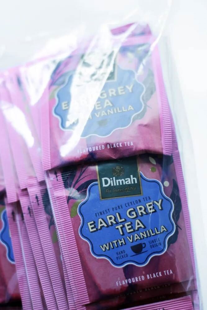 Чай черный Dilmah Ceylon Earl Grey Vanilla 100 пакетиков 2 шт