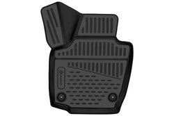 Коврик в салон для SKODARapid (I, Iр, II), 2013-2020, 2020-, передний левый, 1 шт. (полиуретан) ELEMENT3D4515210KFL